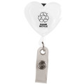 Heart Secure-A-Badge/Alligator Clip-Closeout