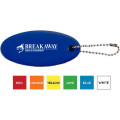 Oval Floater Key Tag