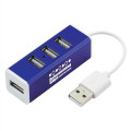 4-Port Aluminum USB Hub
