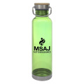 27 OZ. TRITAN™ CULVER BOTTLE WITH BAMBOO LID