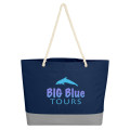 Boca Tote Bag With Rope Handles