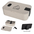 Wheat Lunch Set With Phone Holder
