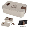 Wheat Lunch Set With Phone Holder