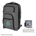 Heathered RFID Laptop Backpack & Briefcase