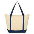 Folksy 12 Oz. Cotton Tote Bag