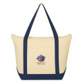 Folksy 12 Oz. Cotton Tote Bag
