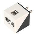UL Listed Diagonal Dual Port Adapter