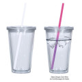 16 Oz. Newport Acrylic Tumbler With Mood Straw