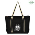 Large Cotton Canvas Admiral Tote Bag