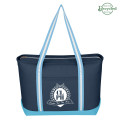 Large Cotton Canvas Admiral Tote Bag