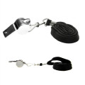 Metal Whistle With Lanyard