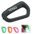 Plastic Carabiner With LED Light