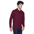 Men's Pinnacle Performance Long-Sleeve Pique Polo
