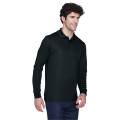Men's Pinnacle Performance Long-Sleeve Pique Polo