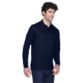 Men's Pinnacle Performance Long-Sleeve Pique Polo