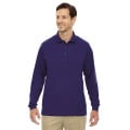 Men's Pinnacle Performance Long-Sleeve Pique Polo