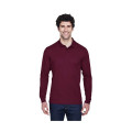 Men's Pinnacle Performance Long-Sleeve Pique Polo