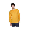 Men's Pinnacle Performance Long-Sleeve Pique Polo