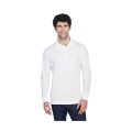 Men's Pinnacle Performance Long-Sleeve Pique Polo
