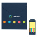Sticky Notes And Flags In Pocket Case
