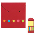 Sticky Notes And Flags In Pocket Case