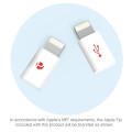 Branded Micro USB Cable With MFi Adapter TwinTip