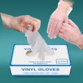 Large Pair Vinyl Gloves
