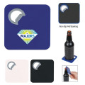 Square Coaster With Bottle Opener