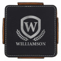 4-Piece Coaster Set With Holder