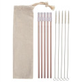 5- Pack Park Avenue Stainless Straw Kit with Cotton Pouch