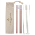 5- Pack Park Avenue Stainless Straw Kit with Cotton Pouch