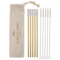 5- Pack Park Avenue Stainless Straw Kit with Cotton Pouch