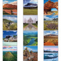 Triumph® Calendars World Scenic Calendar