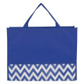 Zigzag Non-Woven Tote Bag