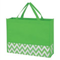Zigzag Non-Woven Tote Bag