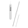 2-Piece Stainless Steel Straw Kit