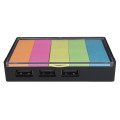 Color Strip 3-Port USB Hub