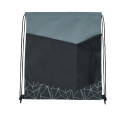 Reflective Geometric Drawstring Backpack
