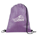 Good Value™ Non-Woven Shimmer Drawstring Backpack