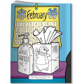 Coloring Book: Be Safe: Stop the Spread of Germs