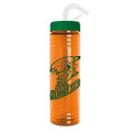 Garyline® Slim Fit Water Bottle With Straw Lid - 24 oz.