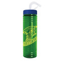 Garyline® Slim Fit Water Bottle With Straw Lid - 24 oz.