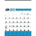 Products Yearly Record® Blue Calendar