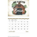 Good Value™ Country Days - Stapled Calendar