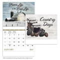 Good Value™ Country Days - Stapled Calendar