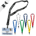 3/4" Breakaway Lanyard with Key Ring
