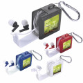Budget Earbuds with Phone Stand and Carabiner
