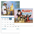 Good Value™ Monkey Mischief - Stapled Calendar