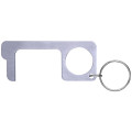 PPE Stainless Steel Door Opener Closer No-Touch w/ Key Chain