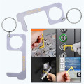 PPE Stainless Steel Door Opener Closer No-Touch w/ Key Chain